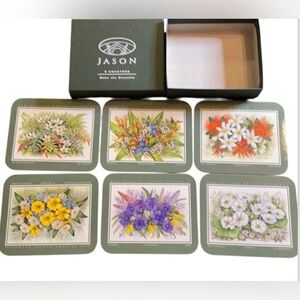 Jason Coasters Set of 6 NWT